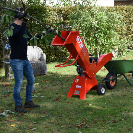 Broyeur de végétaux thermique GTM GTS600 Ø5cm – Image 8